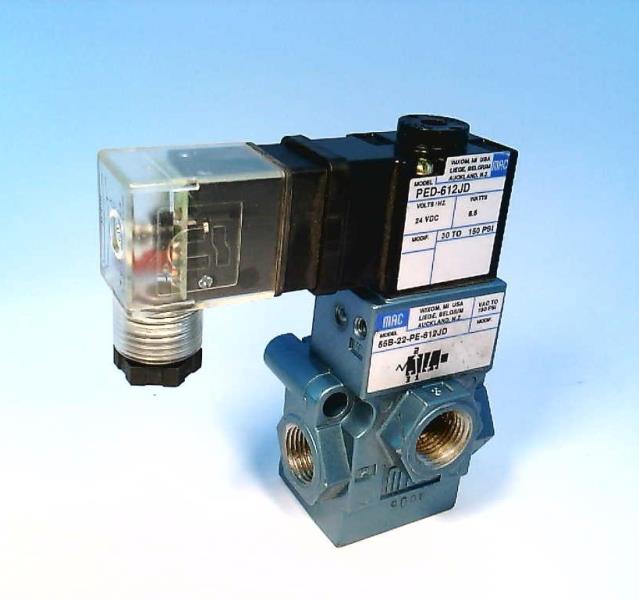 MAC VALVES INC 55B-22-PE-612JD