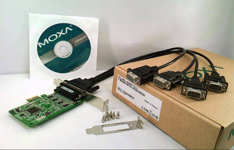 THE MOXA GROUP CP-104EL-A-DB9M