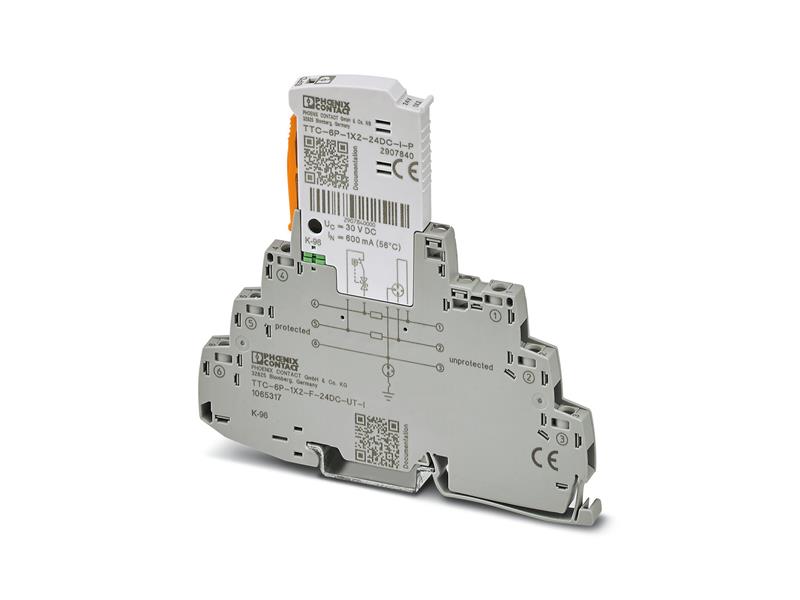 TTC-6P-1X2-F-24DC-UT-I by PHOENIX CONTACT