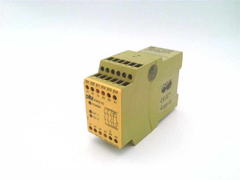 PILZ PNOZ-X3-230VAC-24VDC-3S-1O
