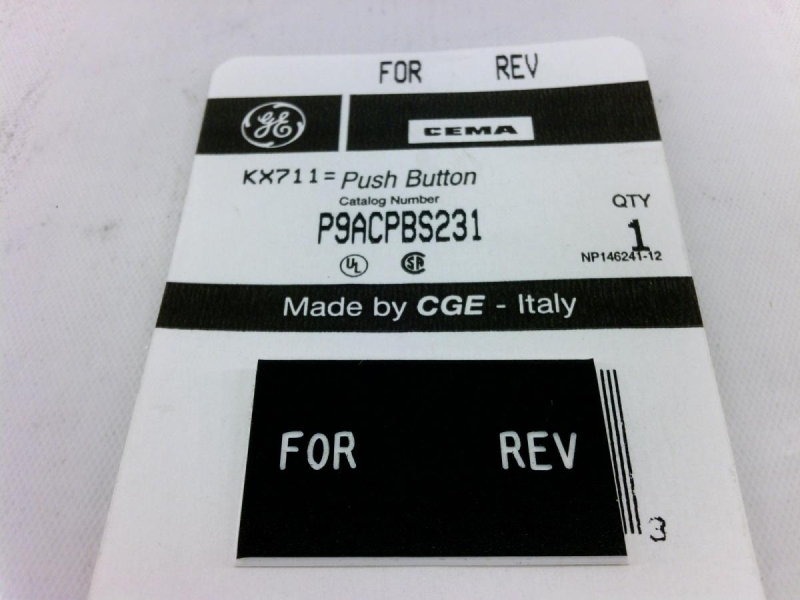 GENERAL ELECTRIC P9ACPBS231