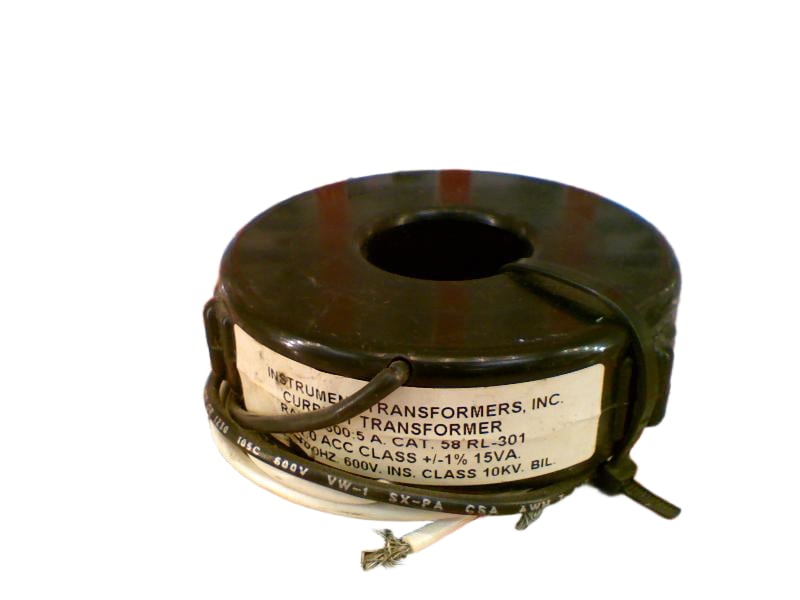 58RL-301 by INSTRUMENT TRANSFORMERS INC