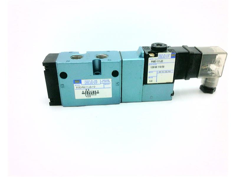 MAC VALVES INC 812C-PM-111JD-112