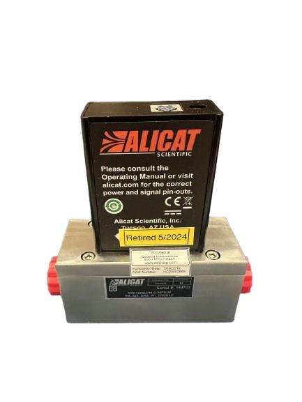 ALICAT SCIENTIFIC MW-100SLPM-D-30PSIA 5M, 52T, GAS: AIR, 17025-LF