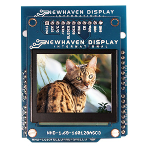 NHD-1.69-AU-SHIELD by NEWHAVEN DISPLAY