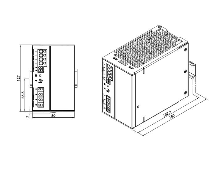 RADWELL RAD-PS-0324-200-2 