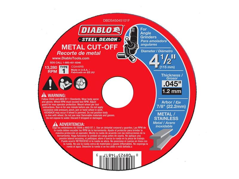 DIABLO TOOLS DBDS45045101F