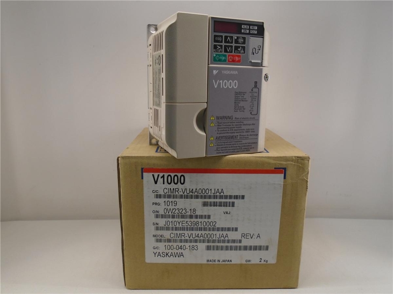 YASKAWA ELECTRIC CIMR-VU4A0001JAA