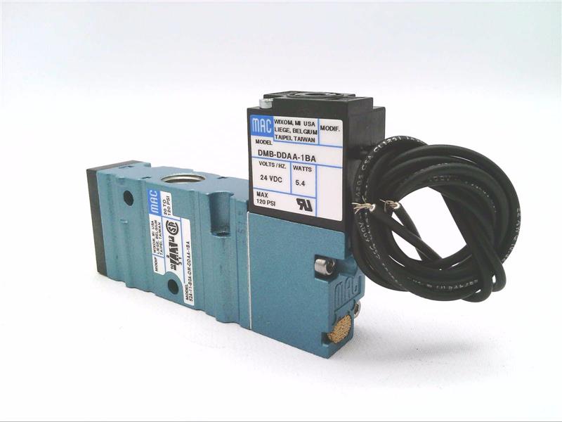 MAC VALVES INC 52A-11-B0A-DM-DDAA-1BA