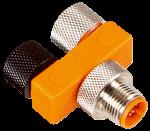 SICK Y-DISTRIBUTOR 5P. M121 M/FF VERT.IP67