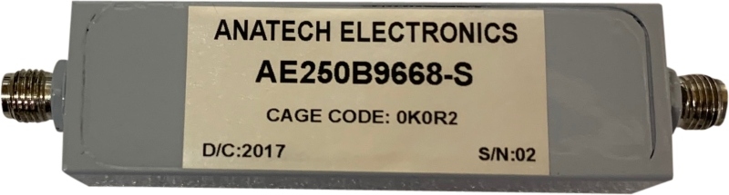 ANATECH ELECTRONICS AE250B9668-S