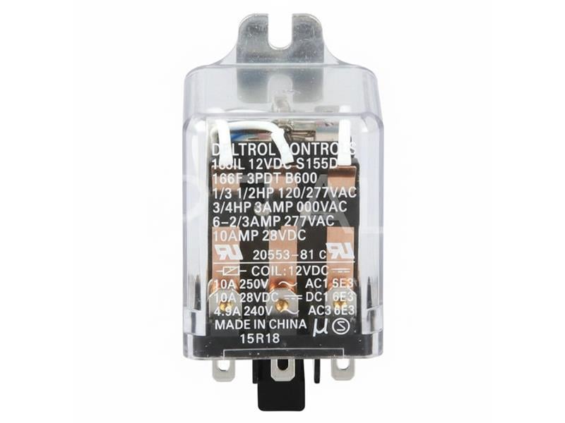 166-3PDT-13A-12VDC par DELTROL CORP