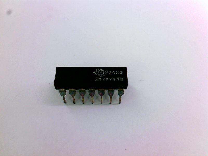 TEXAS INSTRUMENTS SEMI SN72747N