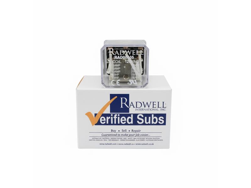 100U3PDT120VACSUB por RADWELL VERIFIED SUBSTITUTE