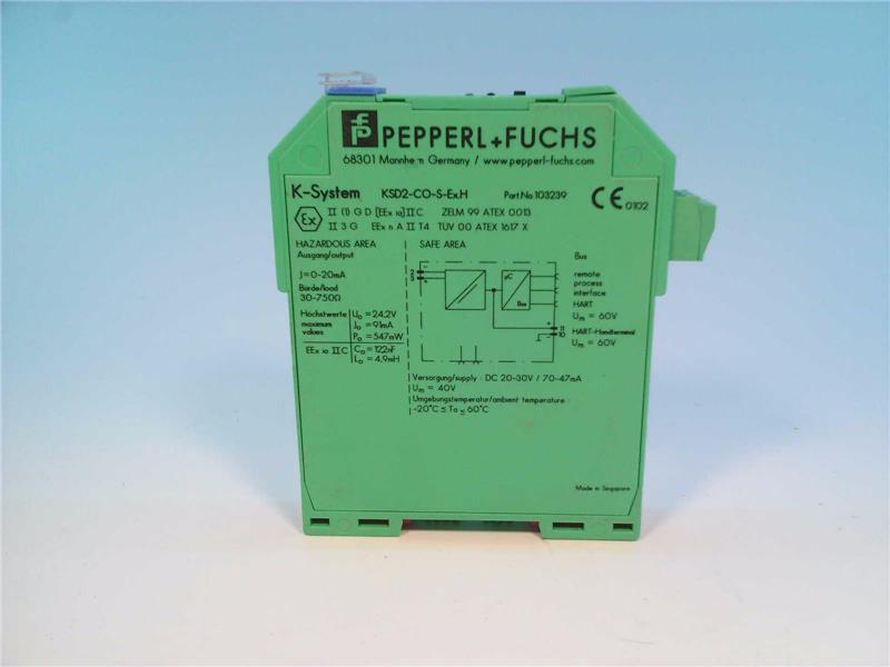 PEPPERL & FUCHS KSD2-CO-S-EX.H