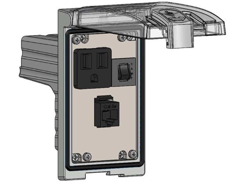 MENCOM LP1-DP1-RJ45