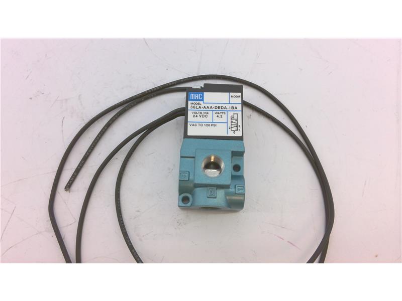 MAC VALVES INC 36LA-AAA-DEDA-1BA