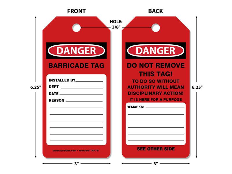 NMC SAFETY TAR741