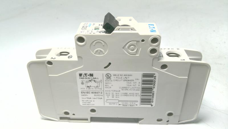 EATON CORPORATION FAZ-C0.5/1-NA-L