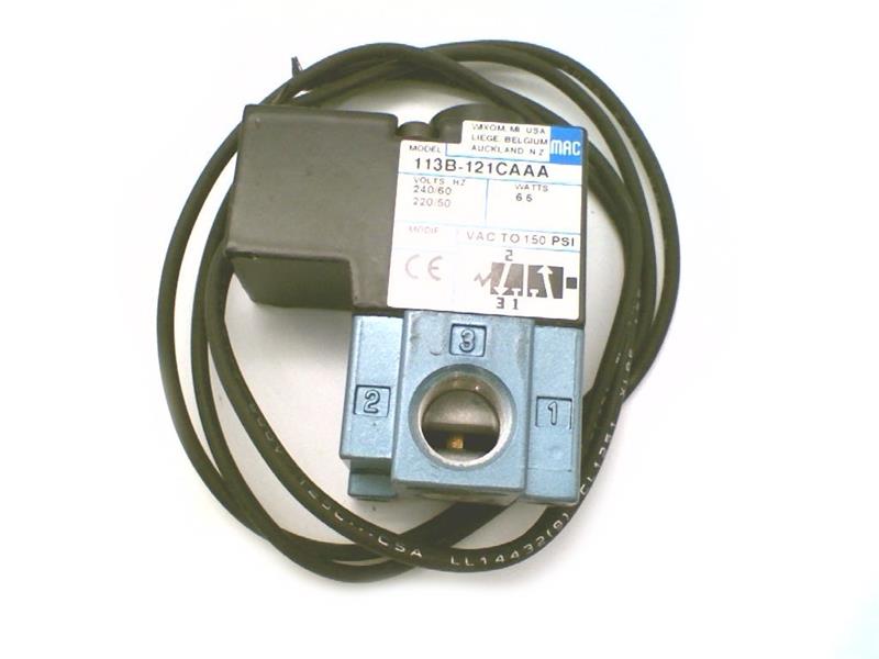 MAC VALVES INC 113B-121-CAAA