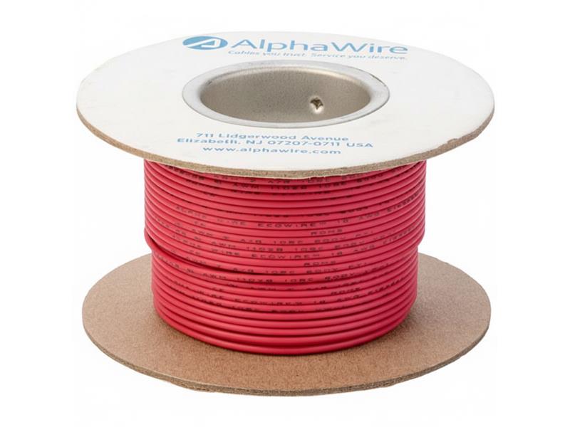ALPHA WIRE FIT2213/4-RED-5X4