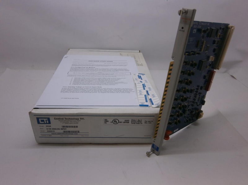 CONTROL TECHNOLOGY INC 901G-2558