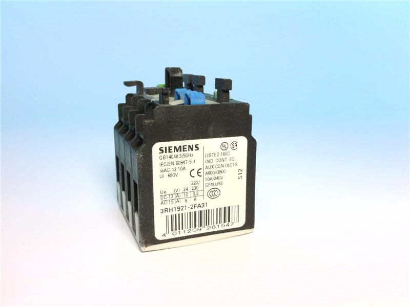 SIEMENS 3RH1921-2FA31