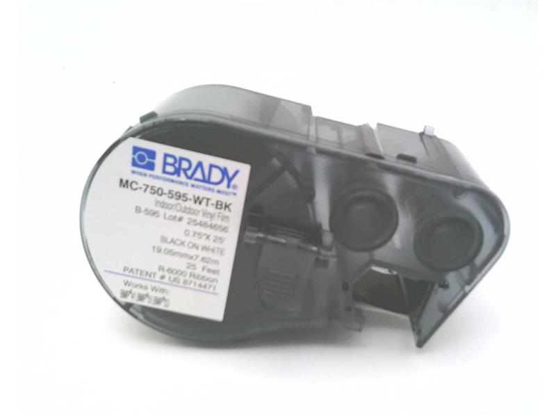 BRADY MC-750-595-WT-BK