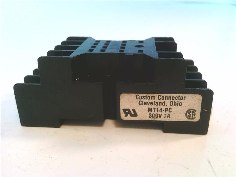 Mt14 Socket MT14-PC Relay/Socket by CUSTOM CONNECTOR