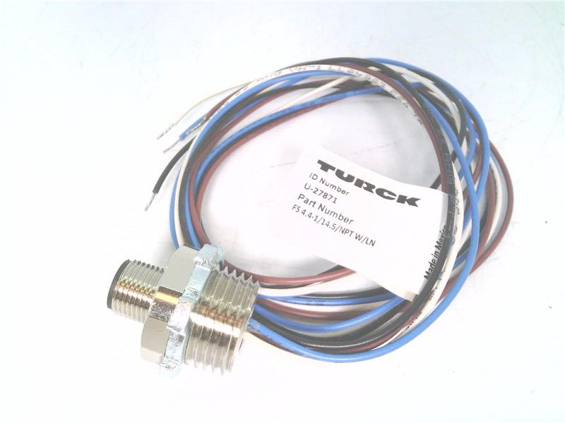 TURCK FS 4.4-1/14.5/NPT W/LN