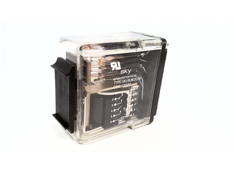 SKY ELECTRONICS SK19LM-2C2A-120VAC