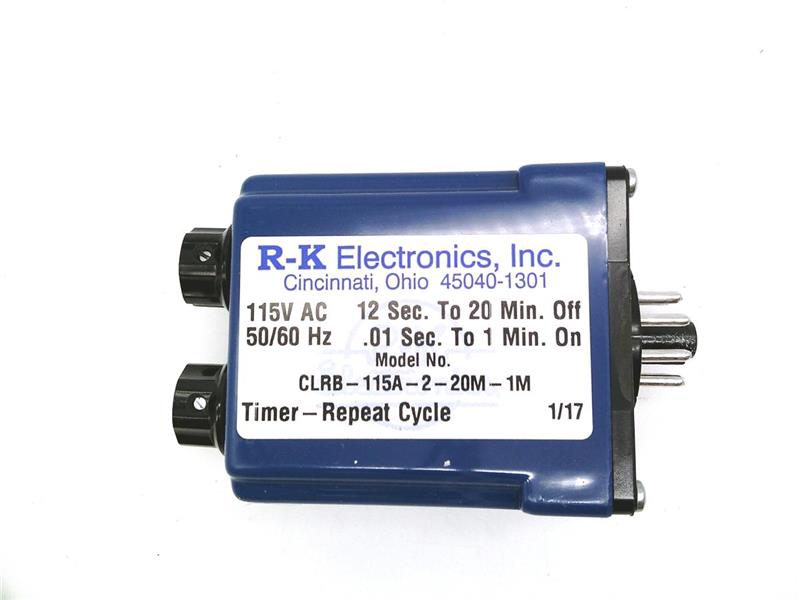 R-K ELECTRONICS CLRB-115A-2-20M-1M