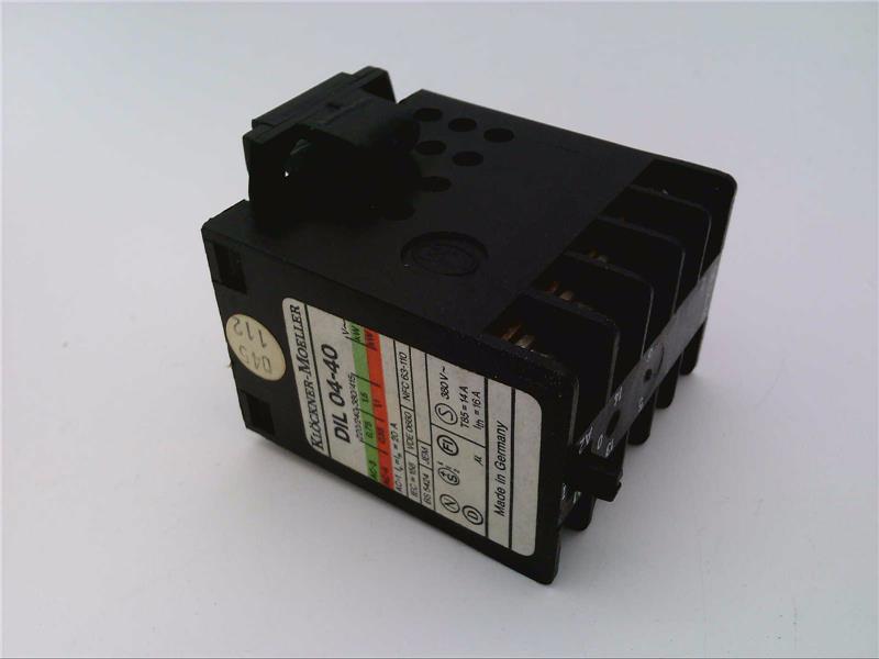 EATON CORPORATION DIL-04-40-110/120VAC-50-60HZ