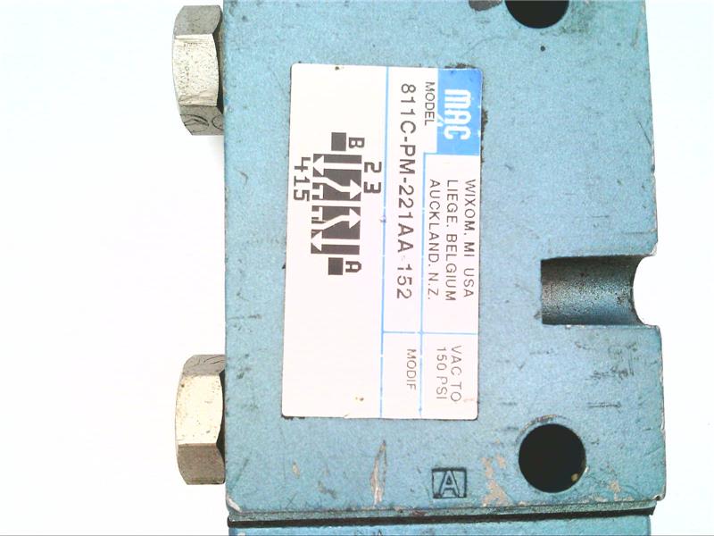MAC VALVES INC 811C-PM-221AA-152