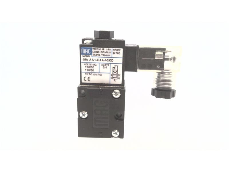 MAC VALVES INC 45A-AA1-DAAJ-2KD