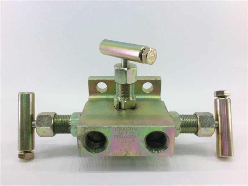 3FT17 Pneumatic Manifold by DRAGON VALVES INC