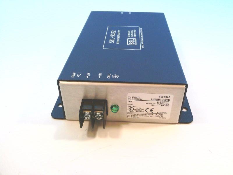 SCHWEITZER ENGINEERING SEL-9322-6XX