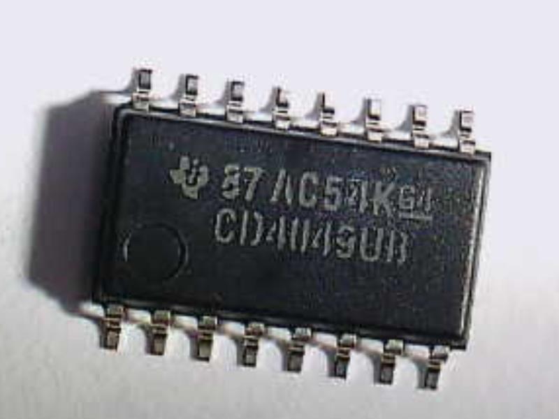 TEXAS INSTRUMENTS SEMI CD4049UBNSR