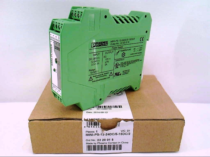 PHOENIX CONTACT MINI-PS- 12- 24DC/ 5-15DC/2