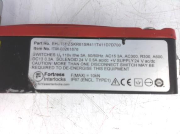 FORTRESS INTERLOCKS EH2T6PZSKR61SR411T411D7D700