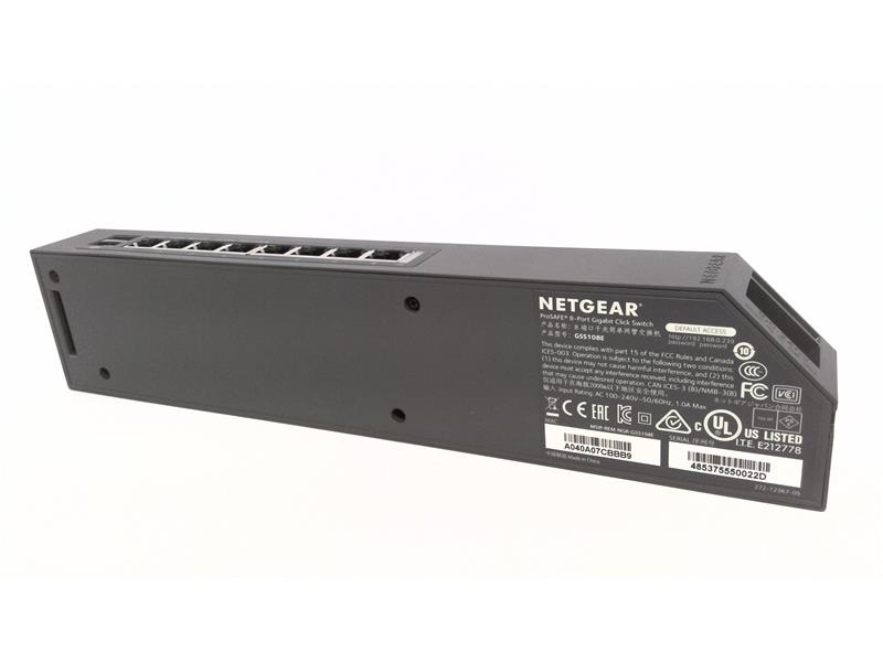 NETGEAR GSS108E-100NAS