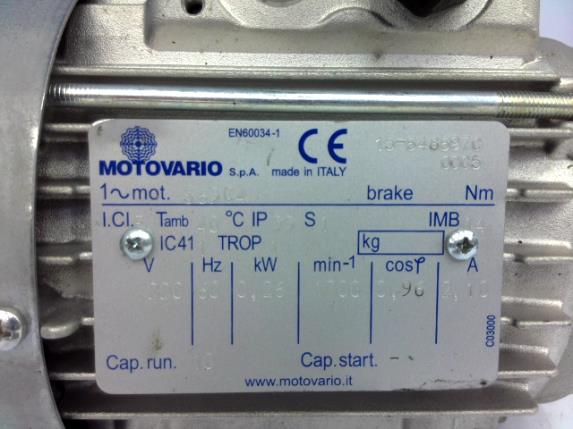 MOTOVARIO S63C4