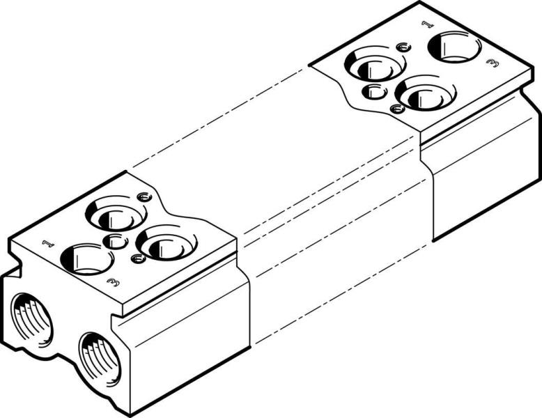 FESTO CPE18-3/2-PRS-3/8-5