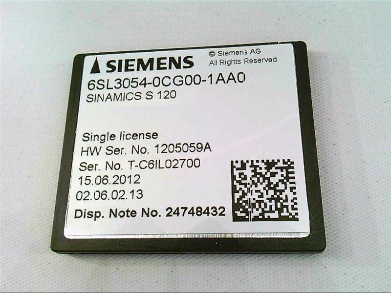 SIEMENS 6SL3054-0CG00-1AA0