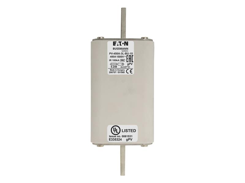 EATON CORPORATION PV-450A-3L-BU-15