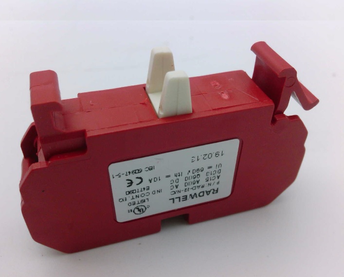 RADWELL VERIFIED SUBSTITUTE ZB4BA5-SUB-1 N/C-KIT
