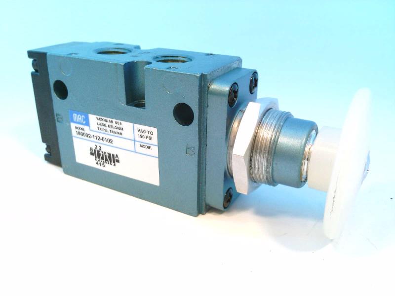MAC VALVES INC 180002-112-0102