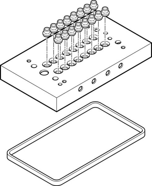 FESTO CPV10-VI-P8-1/8-C
