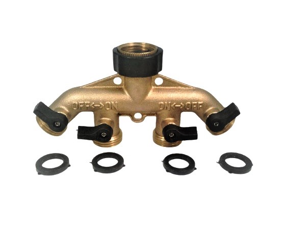 WORLD'S BEST BRASS HOSE NOZZLE WBBYC-4WY