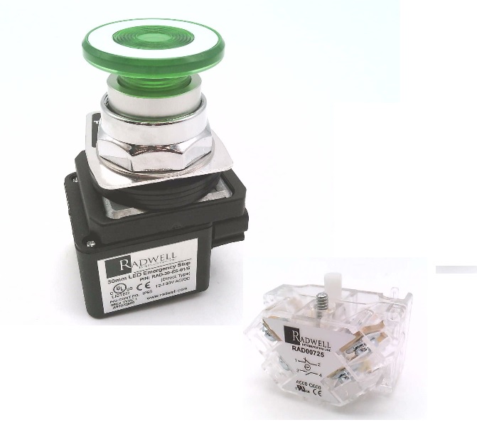 RADWELL RAD-30-ES-01/G-1NO/1NC